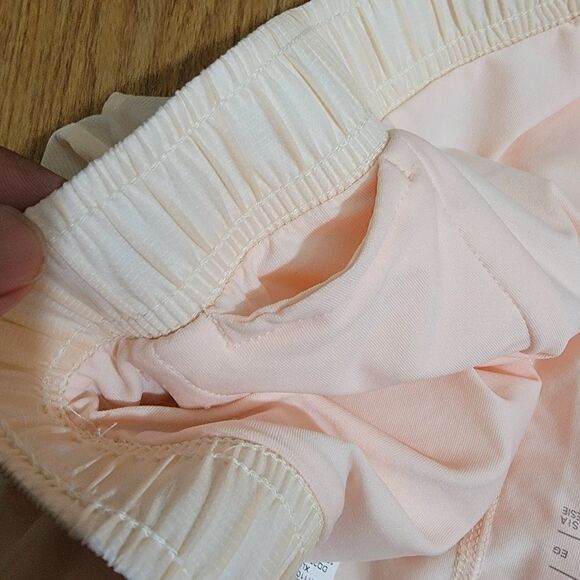 Nike Air Max 2 In 1 Running Shorts Women's Size XL Pink Silver Compression Tight - Picture 14 of 16